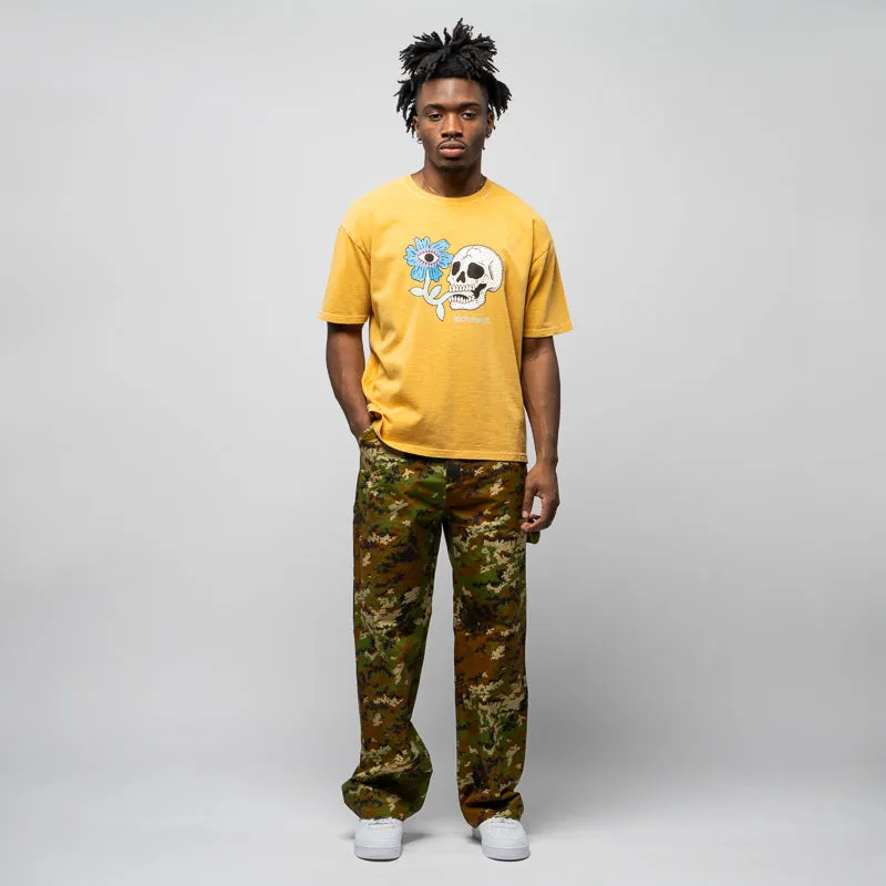 Alchemist Floral Skull Tee - Paprika
