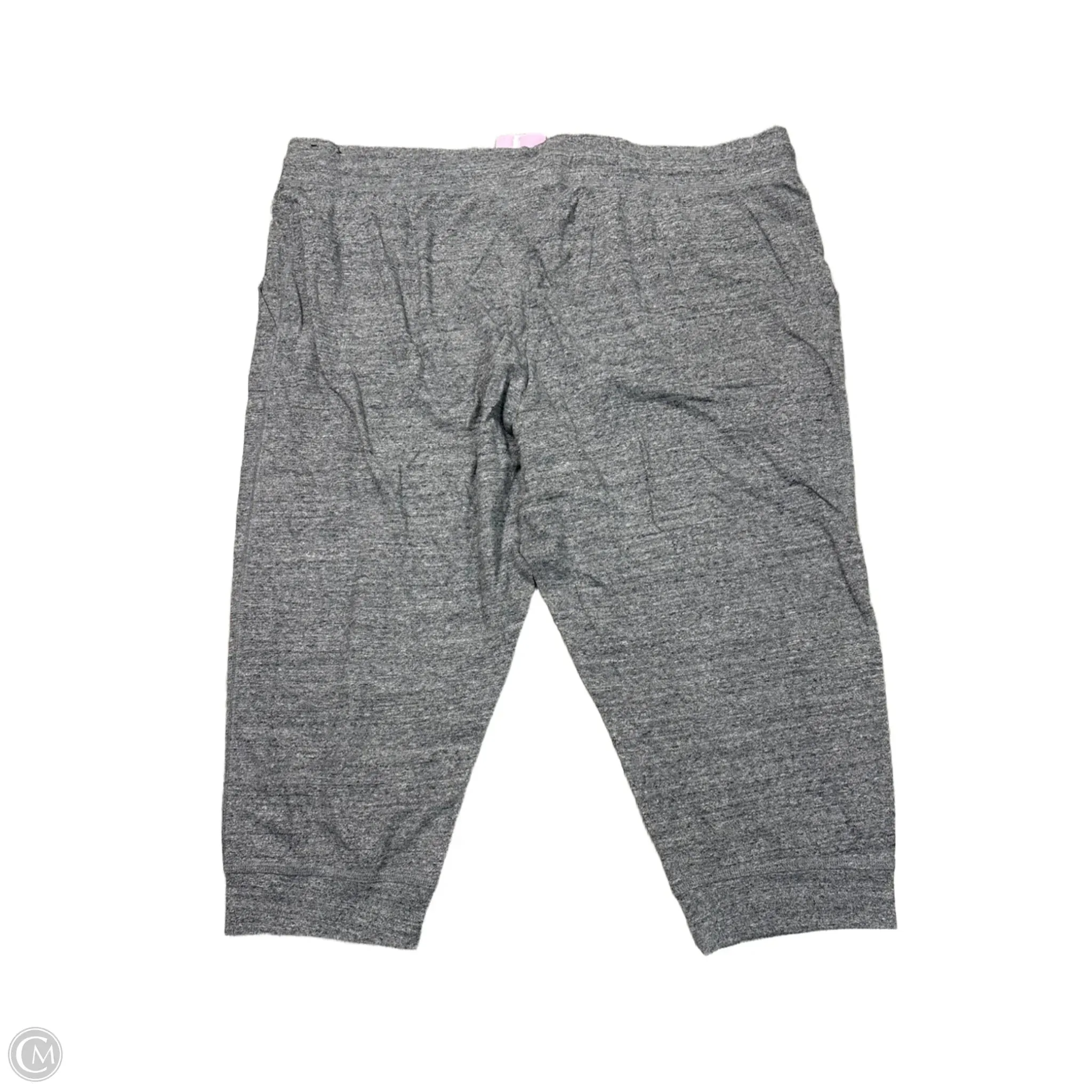 Athletic Capris By Nike Apparel In Grey, Size: 3x