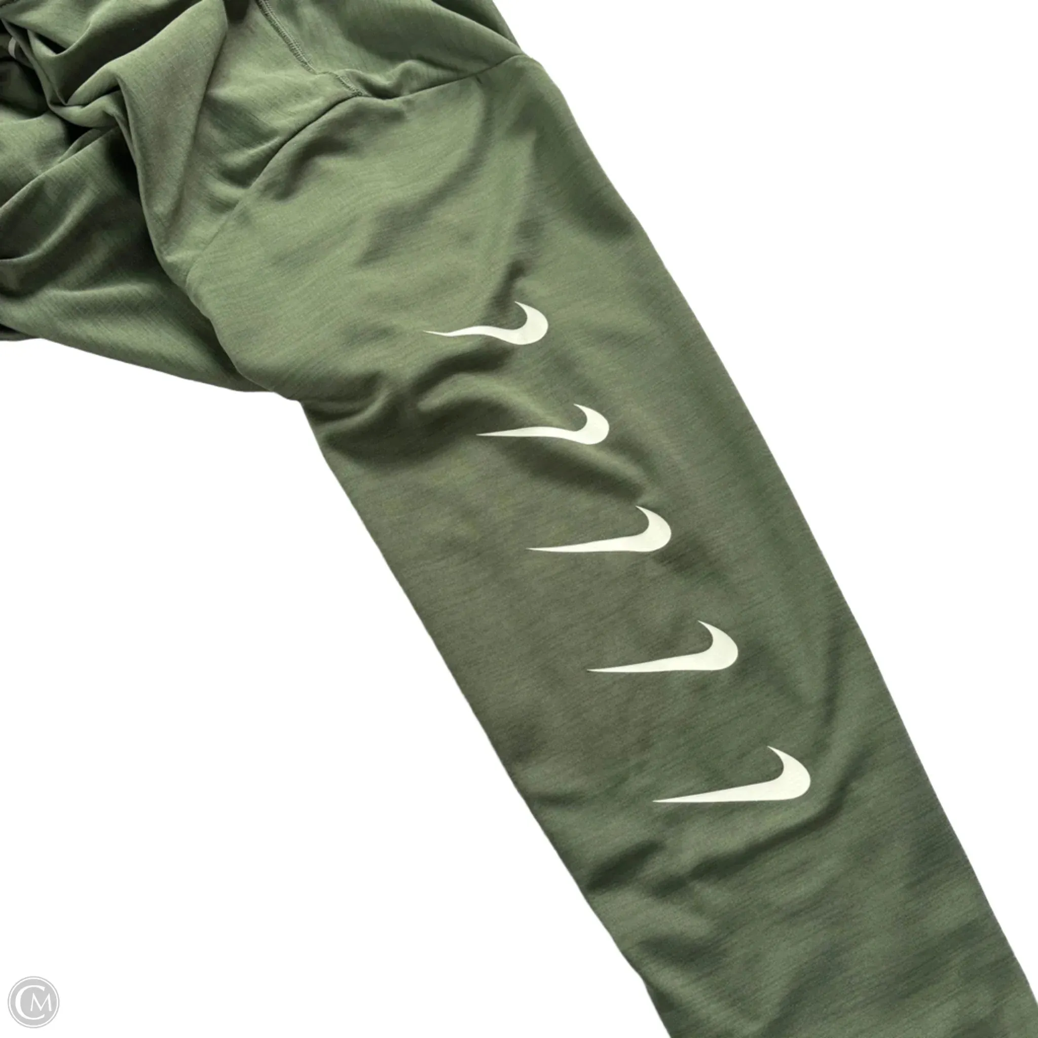 Athletic Jacket By Nike Apparel In Green, Size: Xxl