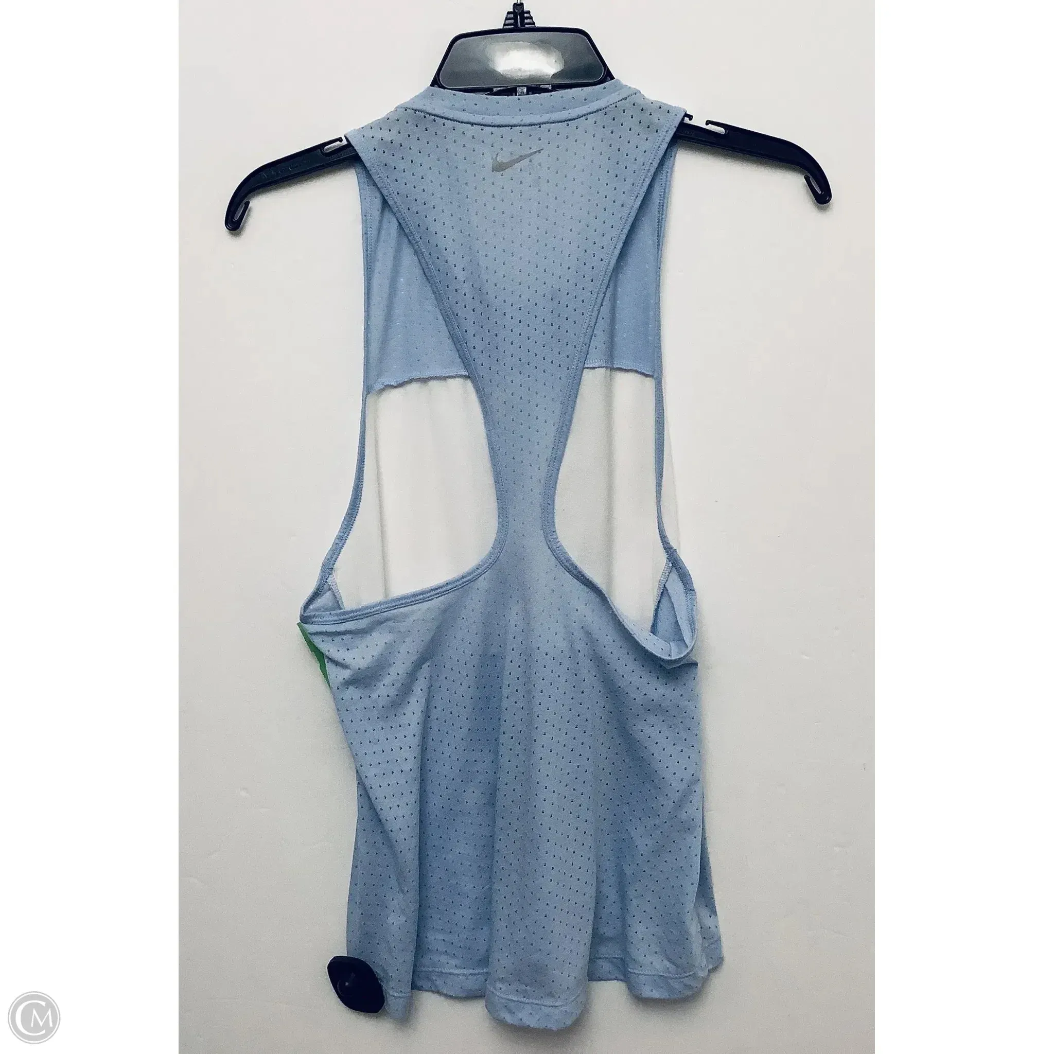 Athletic Tank Top By Nike Apparel In Blue, Size: M