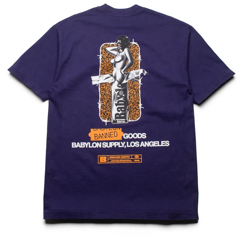 Babylon Banned Goods Tee - Purple