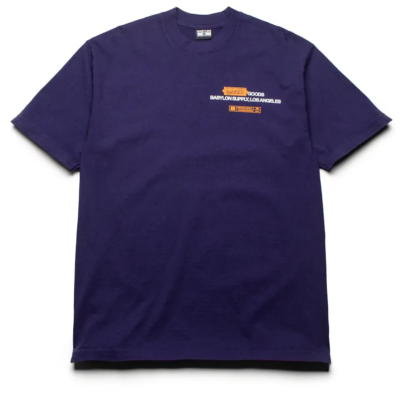 Babylon Banned Goods Tee - Purple