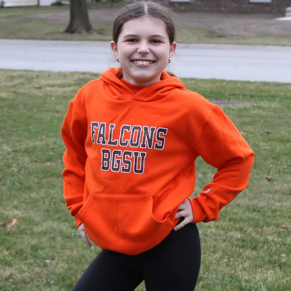 Champion BGSU Block Youth Hoodie