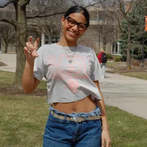 Chicka-D BGSU Falcons Short 'N Sweet Tee