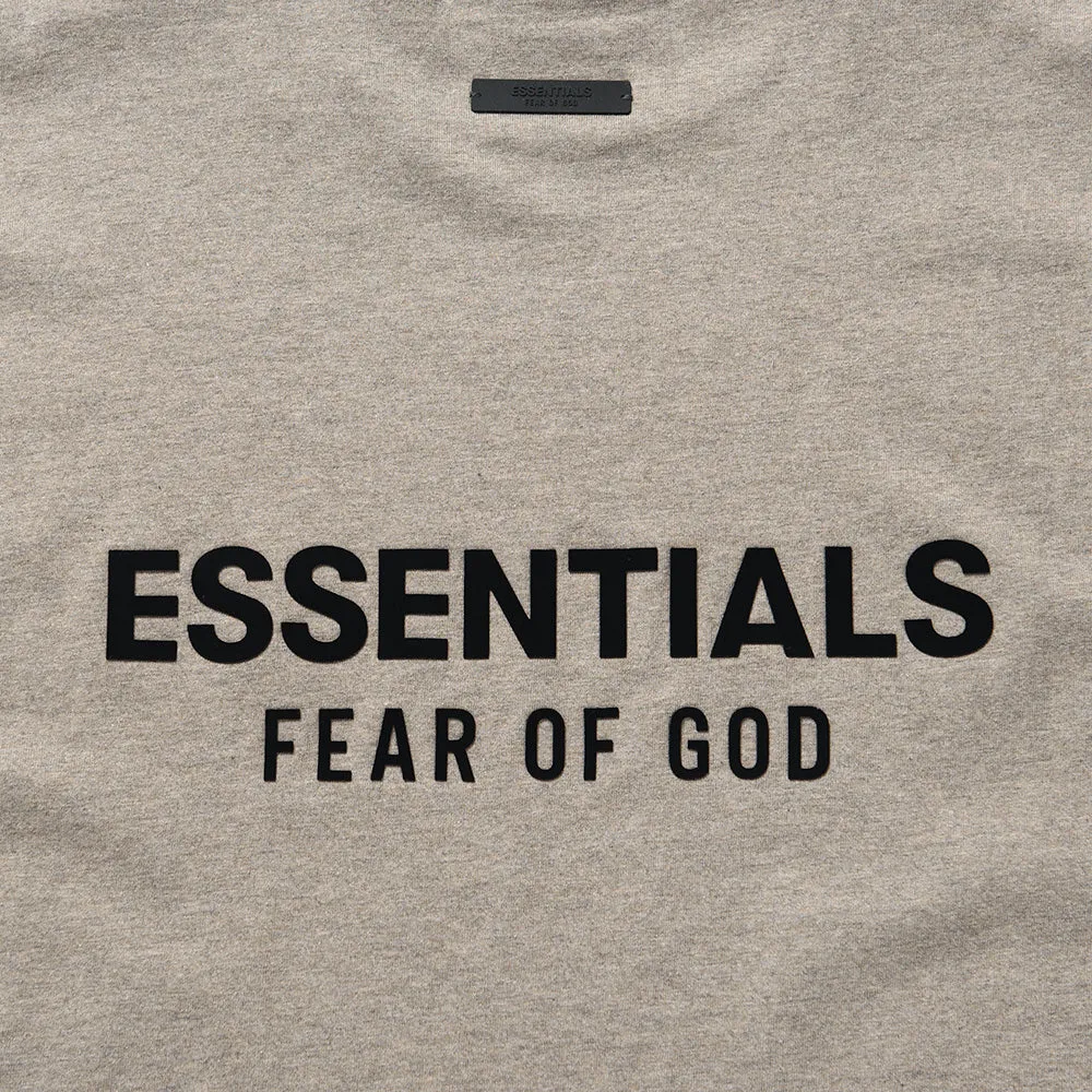 Fear Of God Essentials Jersey Crewneck Tee - Heather Gray