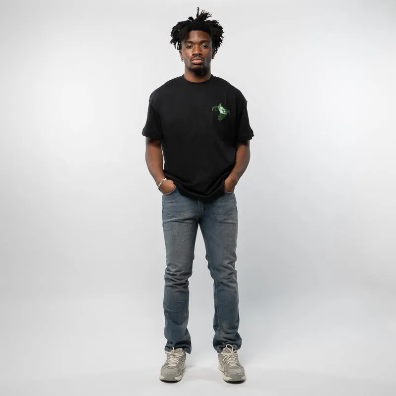 Flaneur Bending Time Tee - Black