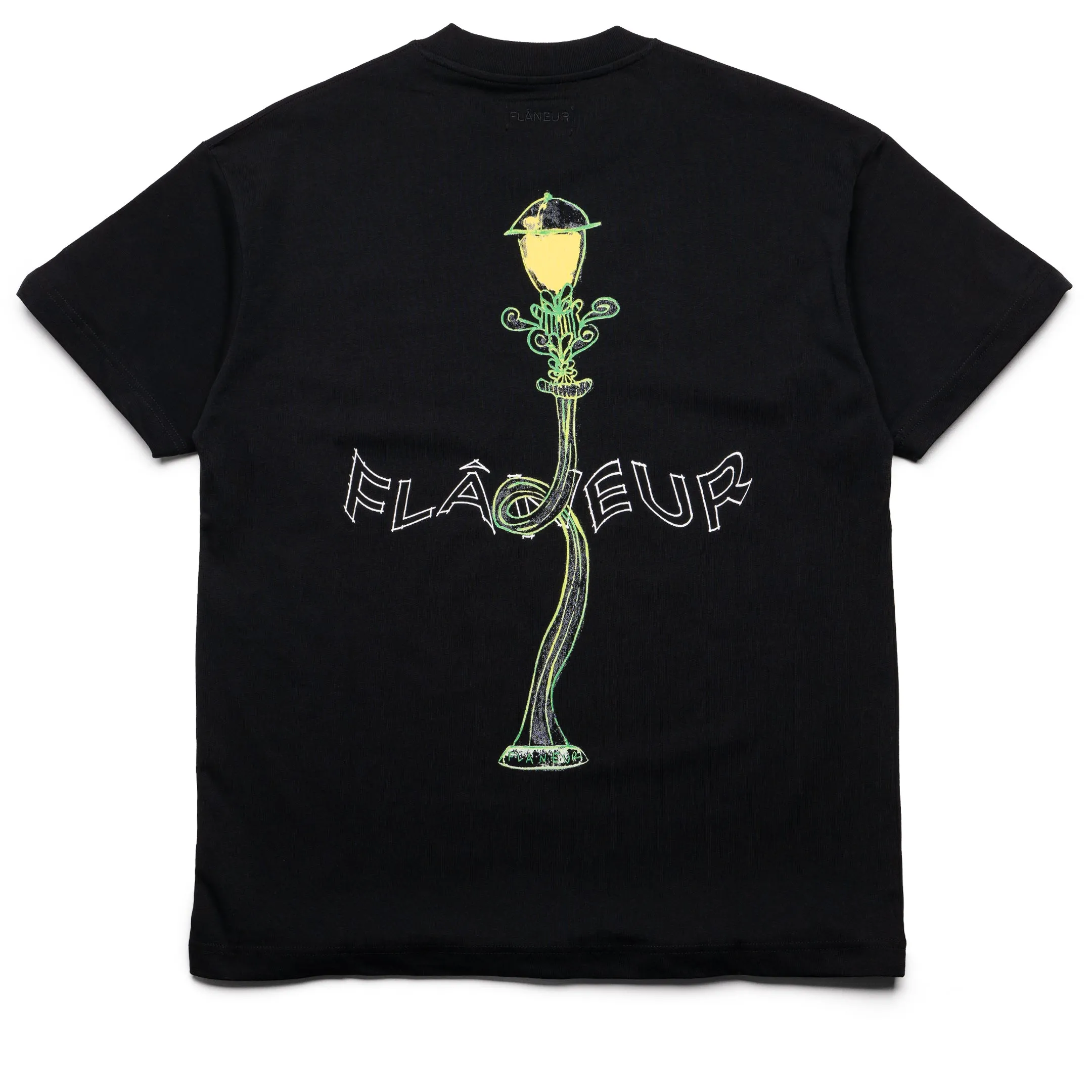 Flaneur Lantern Tee - Black