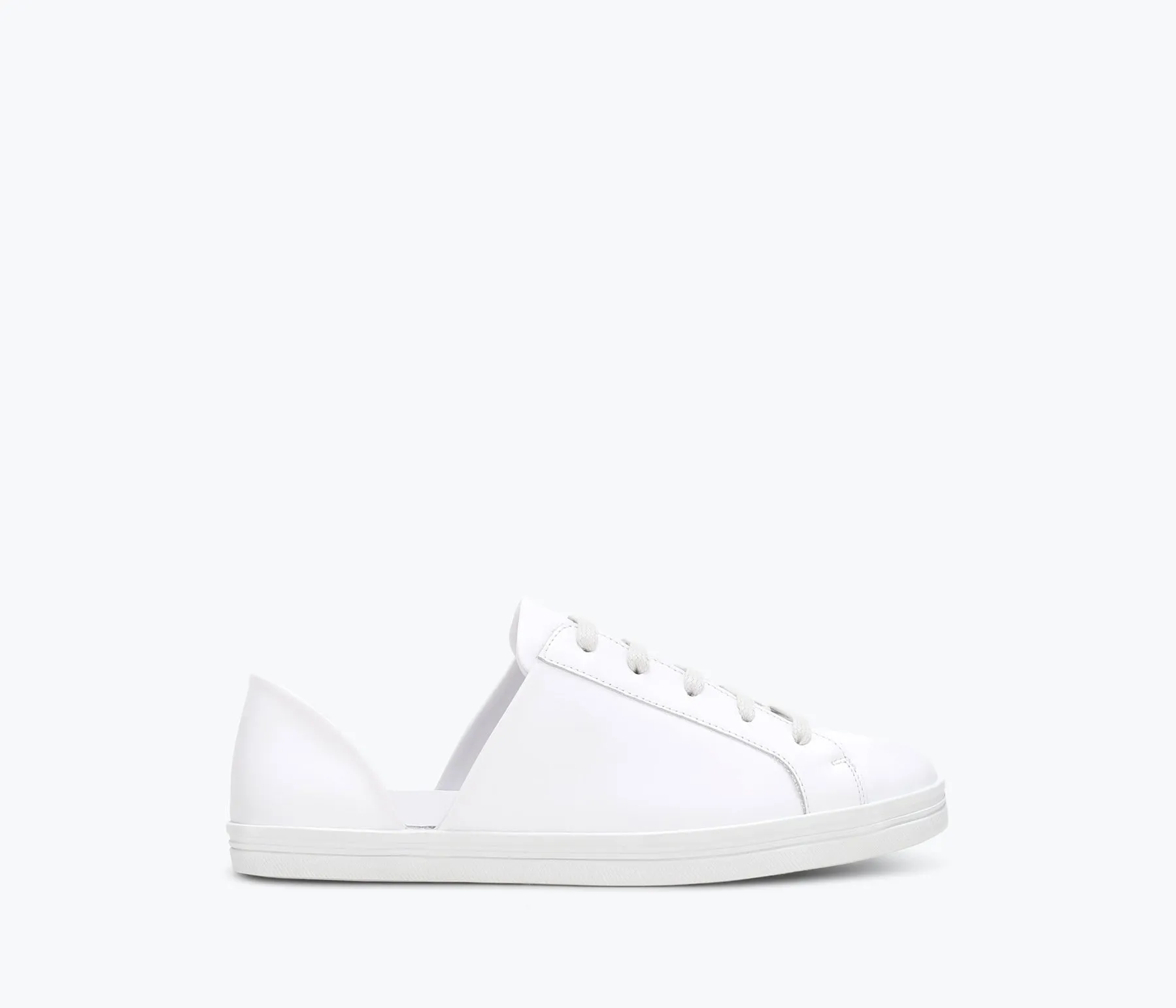 Freda Salvador Eda Sneaker: White Calf