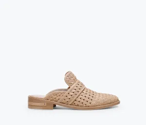 Freda Salvador Keen Mule: Natural Woven