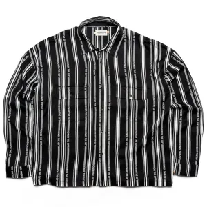 Honor The Gift Honor Stripe Button Up - Black