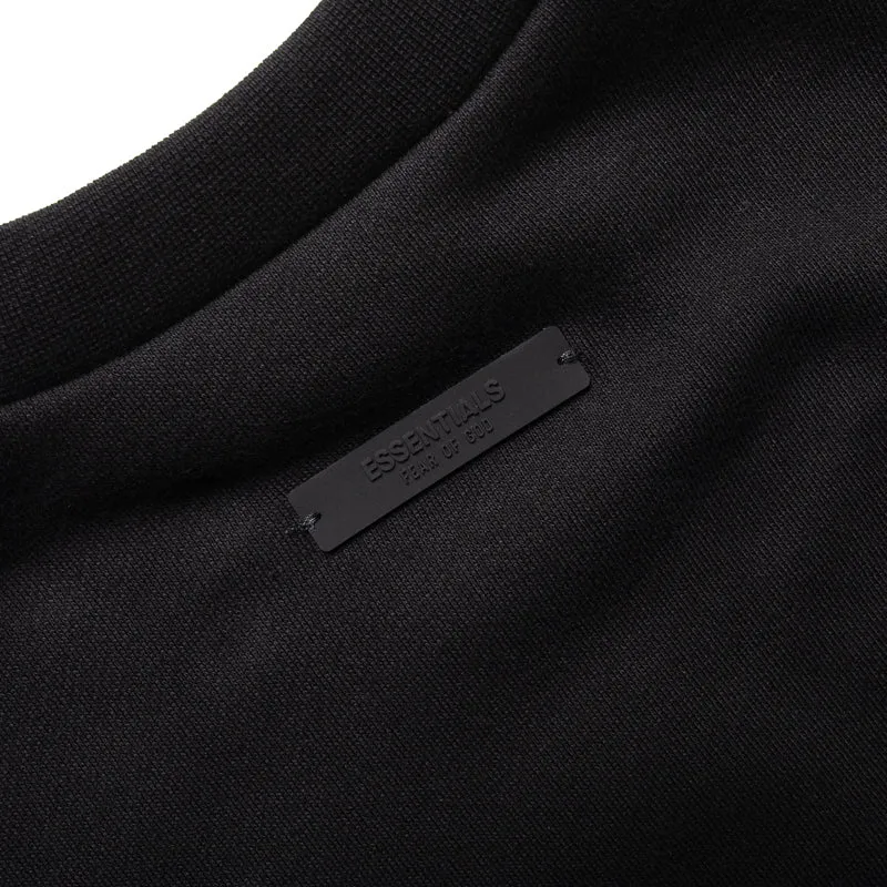Kids Fear Of God Essentials Fleece Crewneck - Black