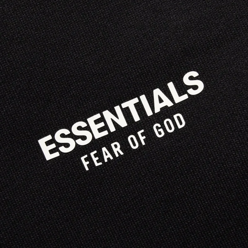 Kids Fear Of God Essentials Fleece Crewneck - Black