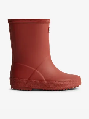 Kids First Wellington Boots in Red
