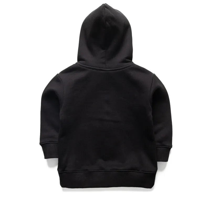 Kids Ice Cream Dog Town Zip Front Hoodie - Black