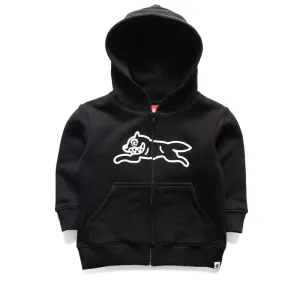Kids Ice Cream Dog Town Zip Front Hoodie - Black
