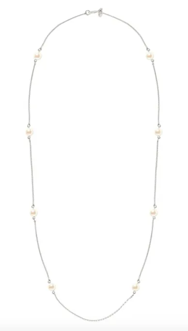 Kiel James Patrick Oceana Pearl Necklace - Silver Pearlfection