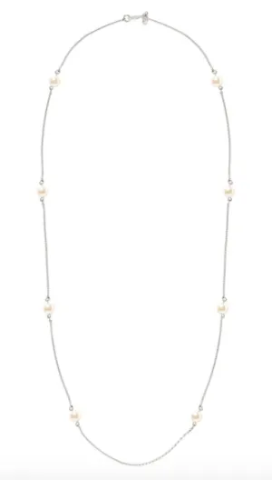 Kiel James Patrick Oceana Pearl Necklace - Silver Pearlfection