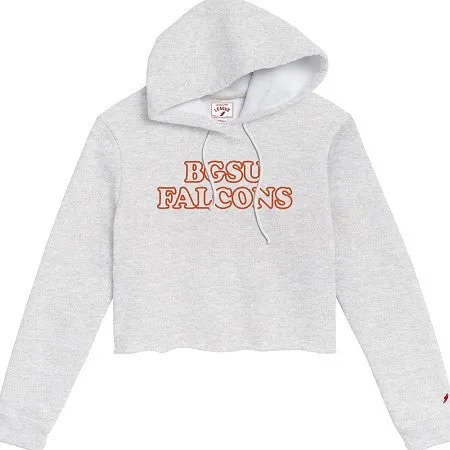 League Ladies BGSU Falcons Cropped Hood