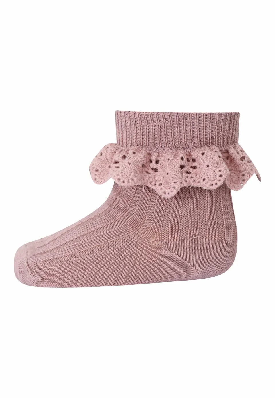 MP Denmark: Lisa Lace Kids Socks - Rose