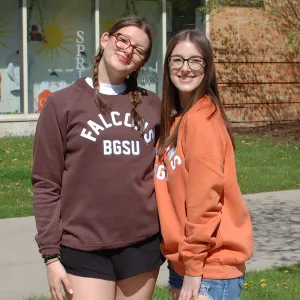 MV Falcons BGSU Vintage Fleece Crew