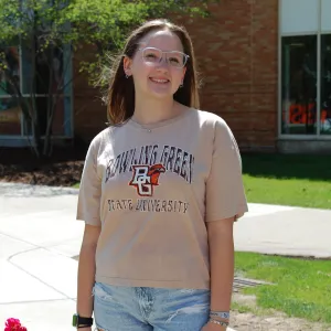Ouray Ladies Bowling Green State University Midi Tee