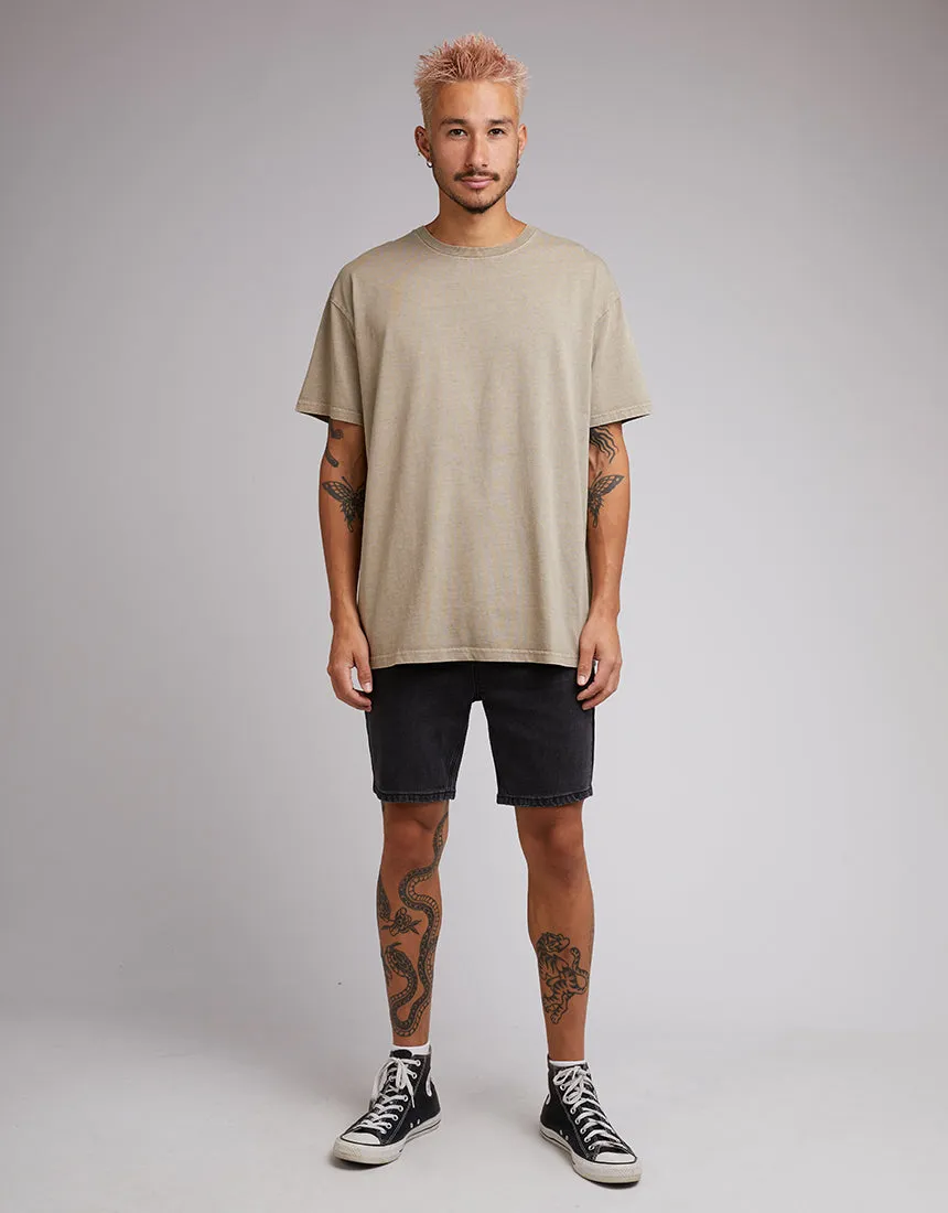 Oversized Tee Tan