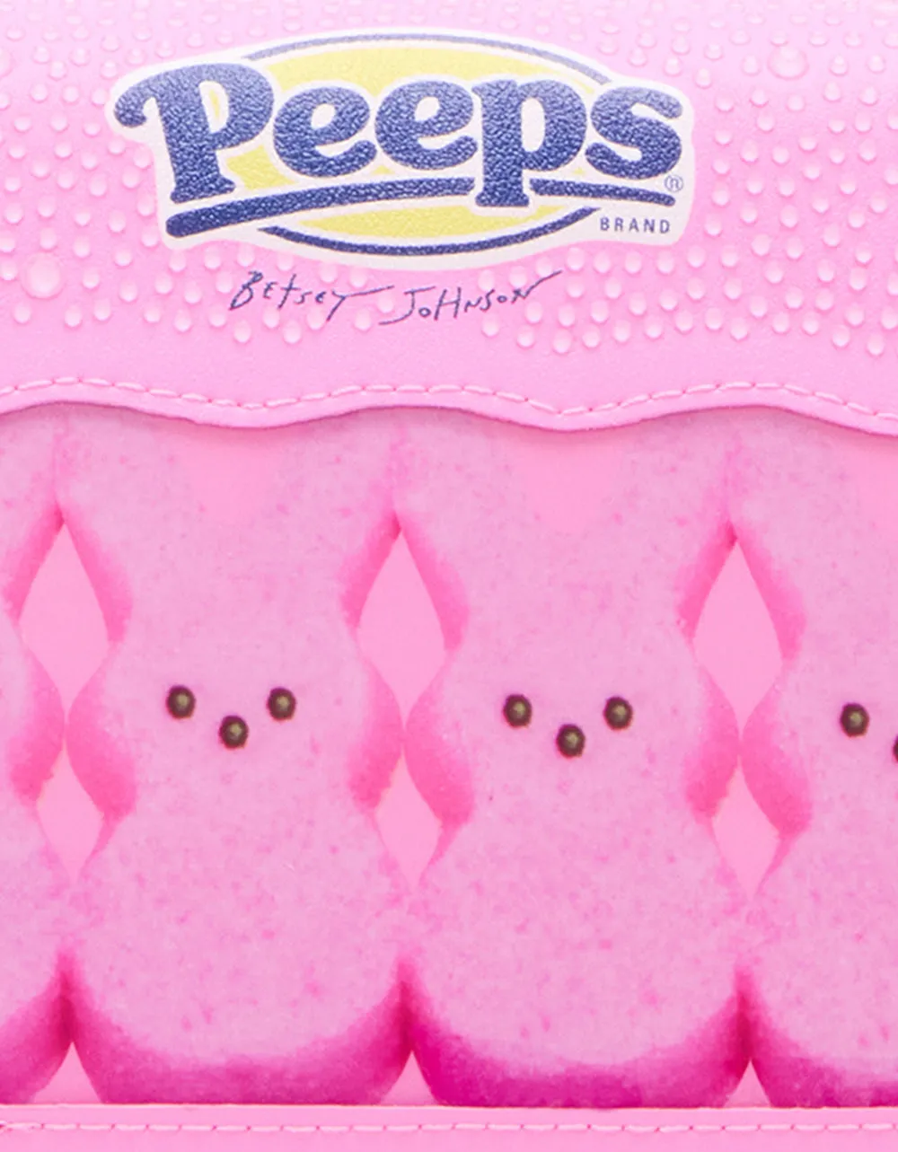 PEEPS WALLET ON CHAIN PINK Betsey Johnson