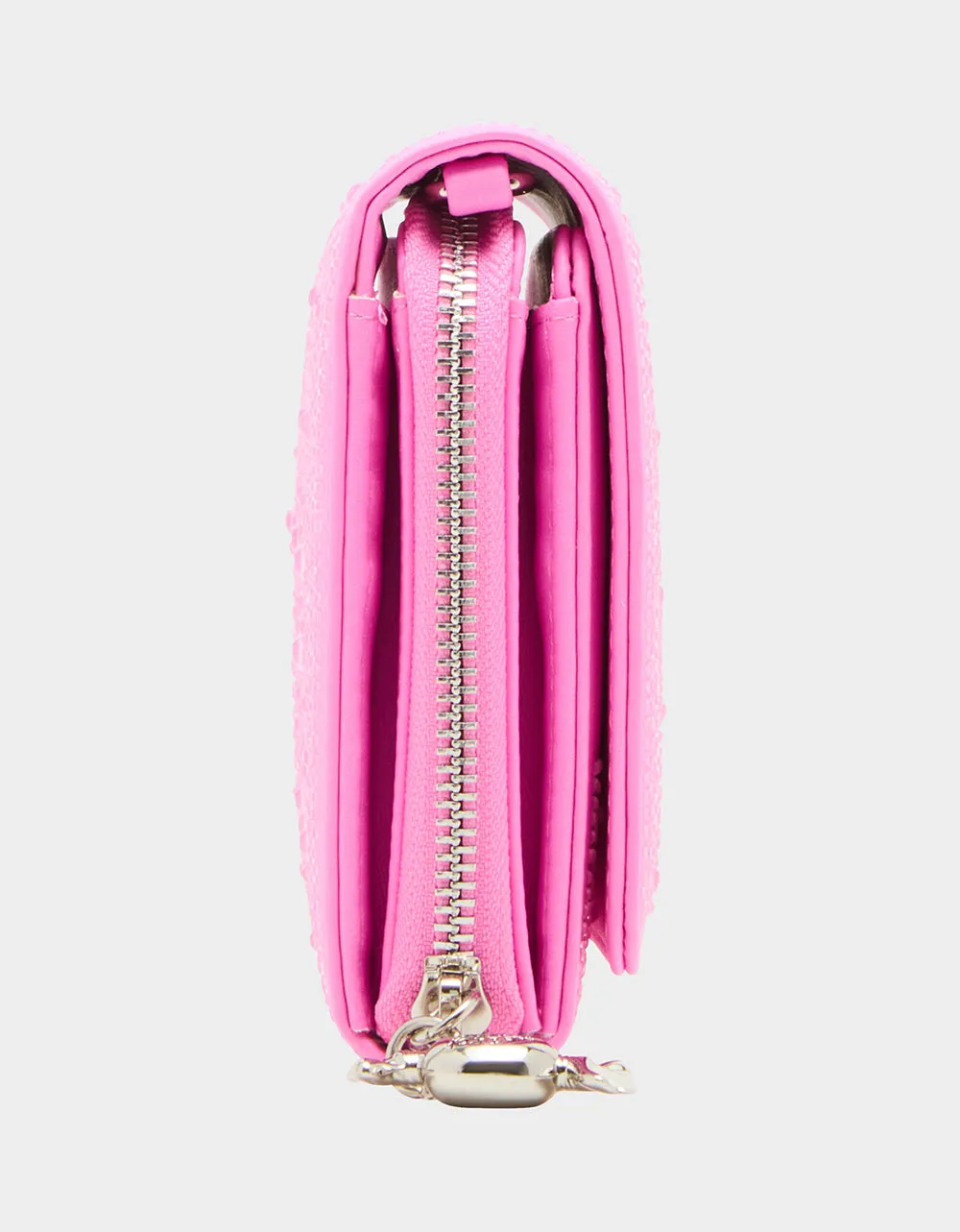 PEEPS WALLET ON CHAIN PINK Betsey Johnson