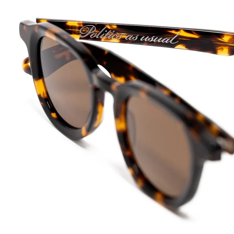 Politics Vermillion Sunglasses - Tortoise