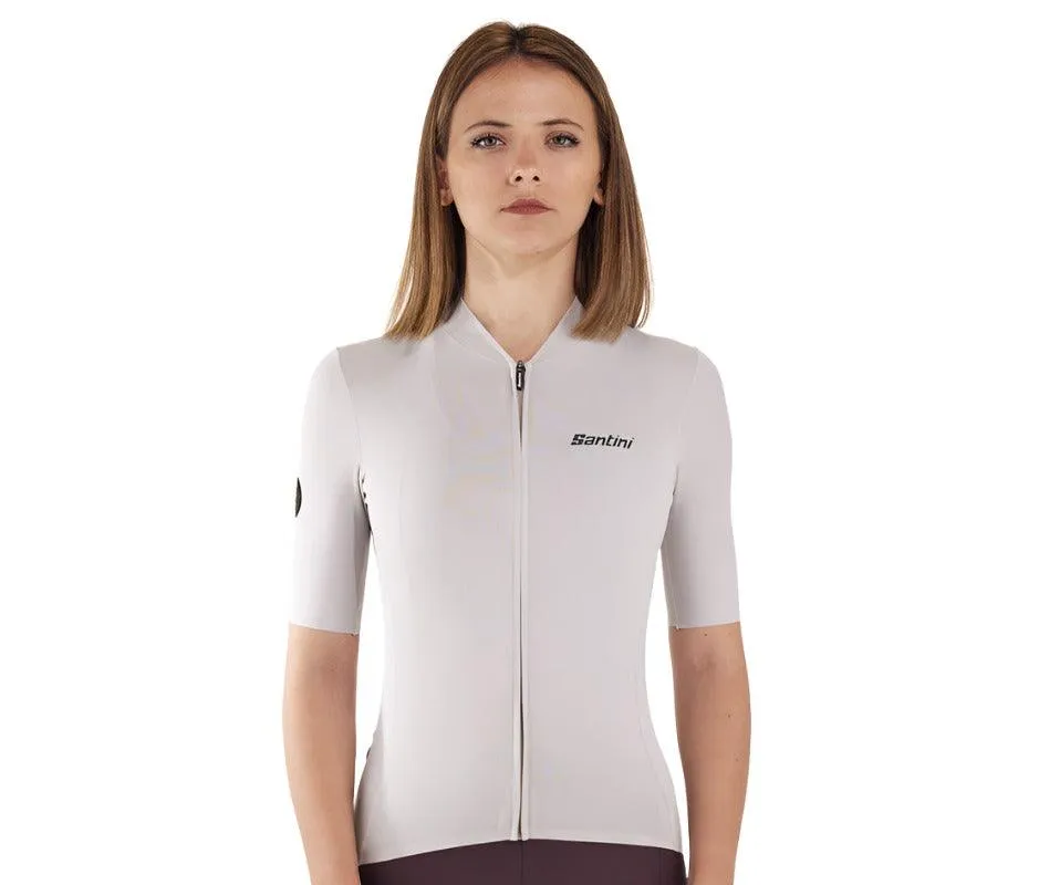 Santini Stone Unisex Cycling Jersey (Beige)
