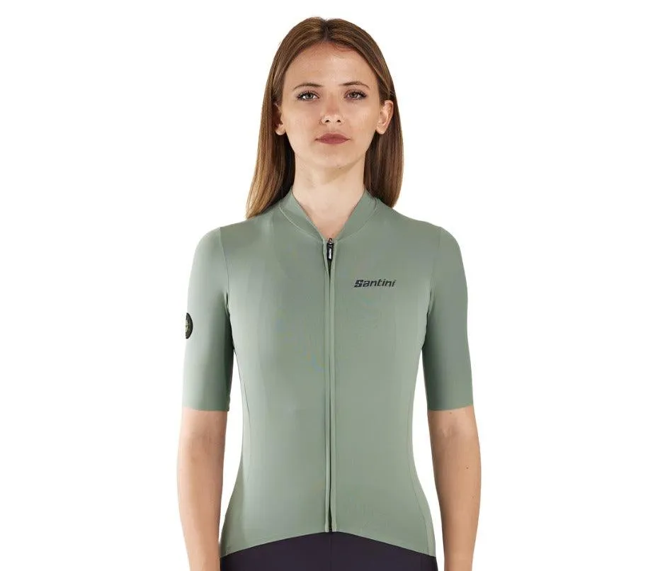 Santini Stone Unisex Cycling Jersey (Green)