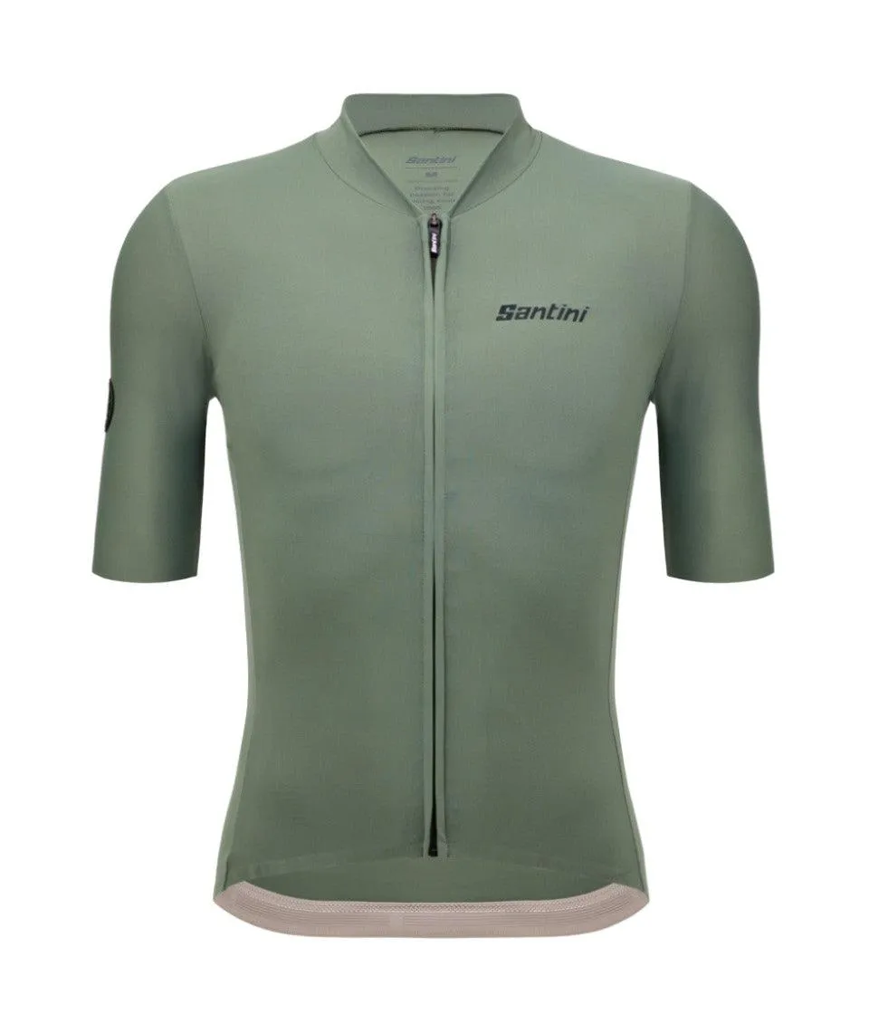 Santini Stone Unisex Cycling Jersey (Green)