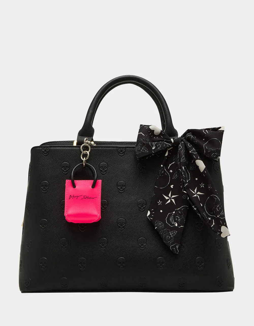SHOPPER BAG CHARM PINK Betsey Johnson