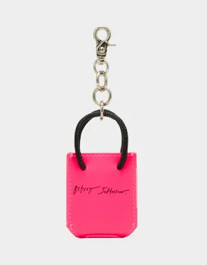 SHOPPER BAG CHARM PINK Betsey Johnson