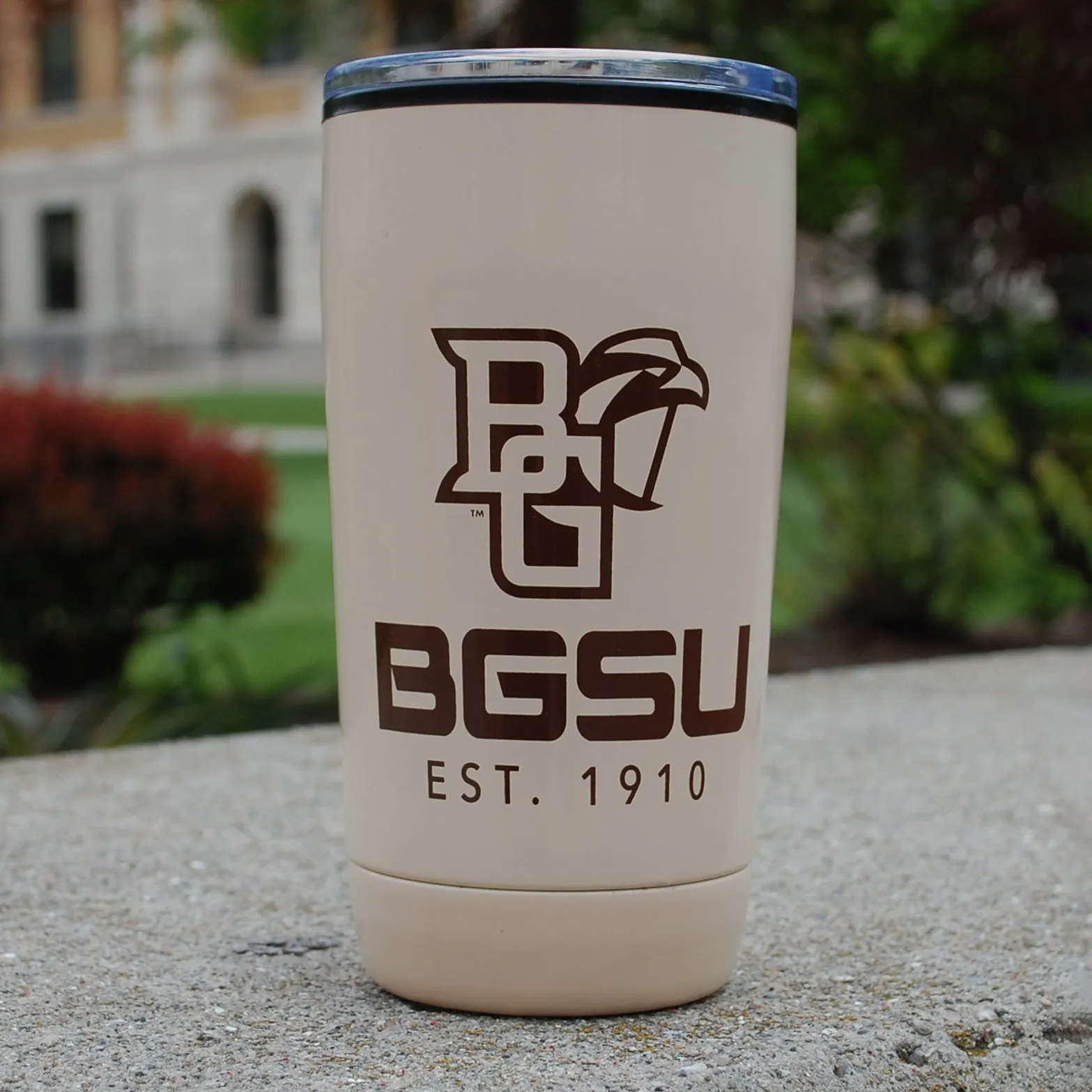 Spirit BGSU Dune Franklin Travel Tumbler