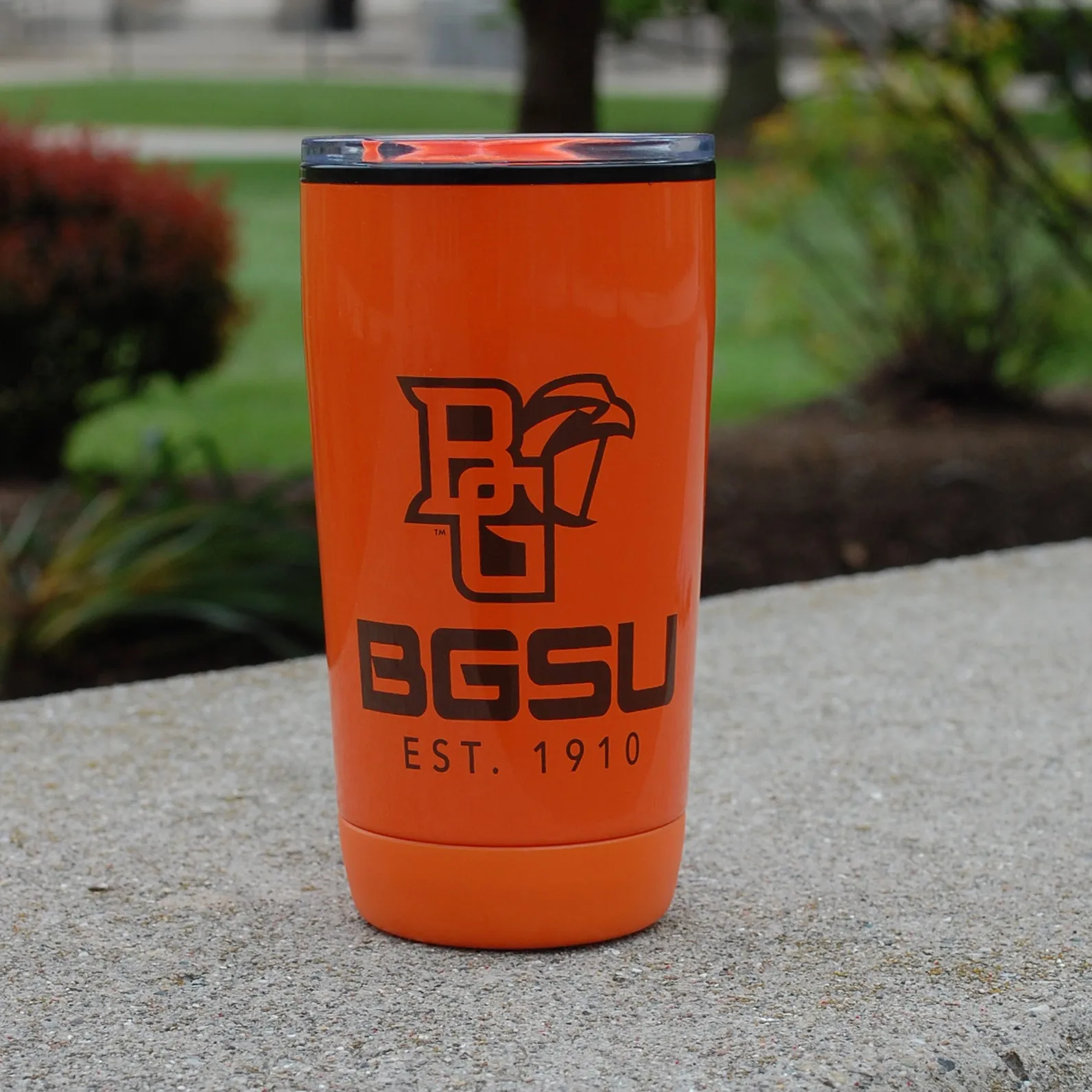 Spirit BGSU Orange Franklin Travel Tumbler