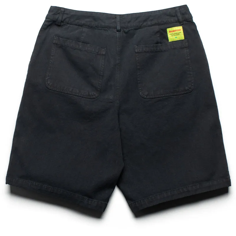 Supervsn Canvas Work Short - Black
