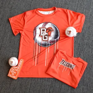 Vive La Fete Toddler Baseball Drip Tee